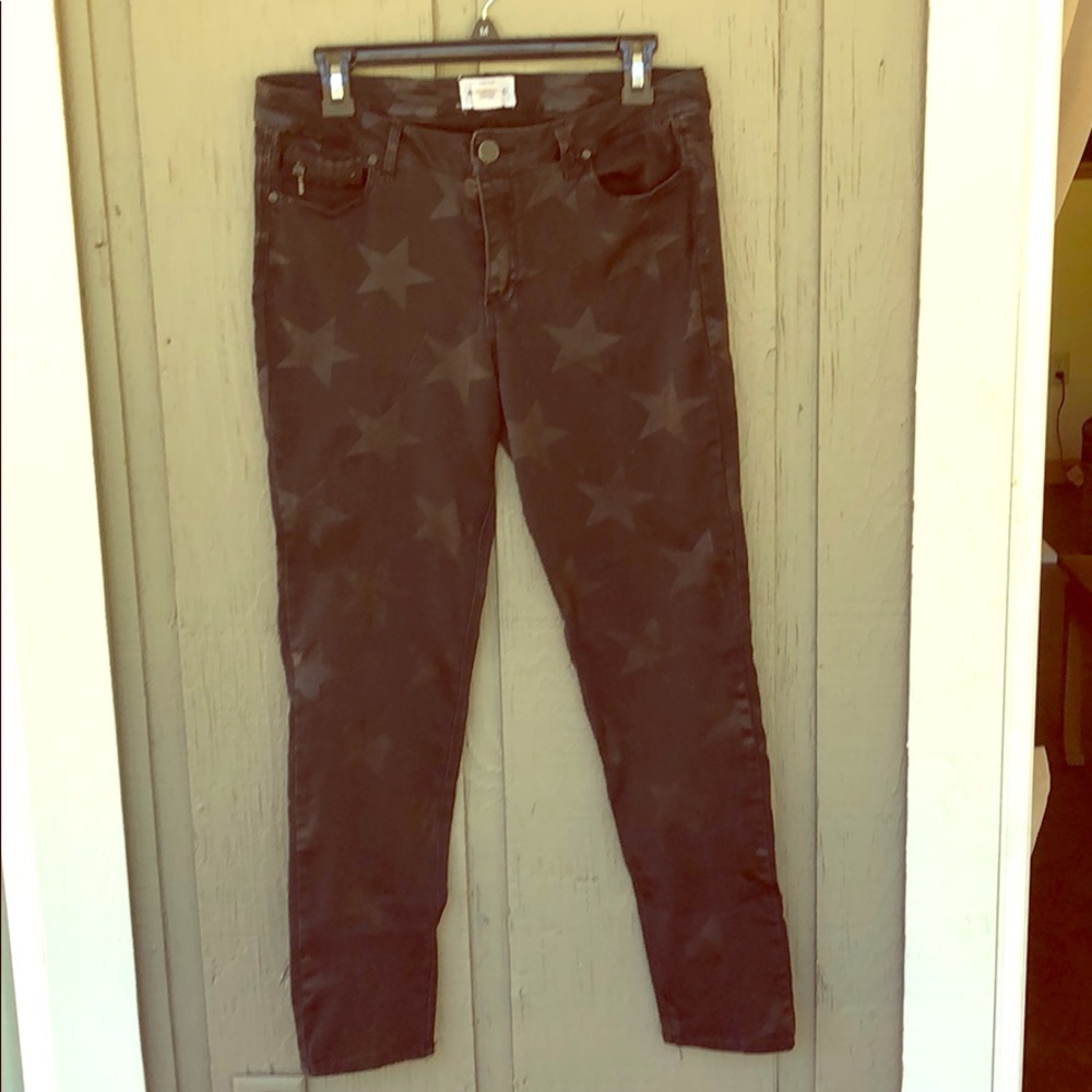 Star patterned jean